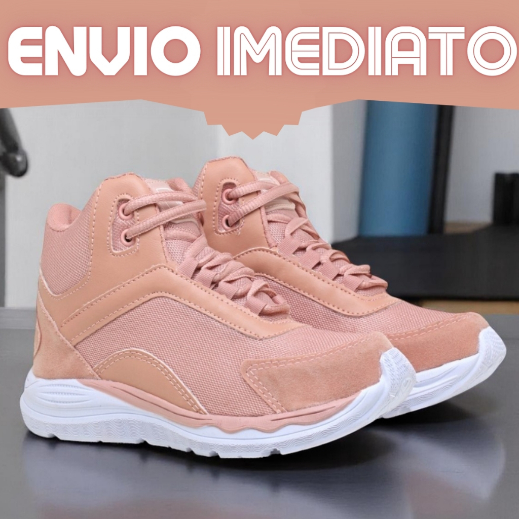 Tênis Botinha Feminino Esportivo Academia Corrida em Oferta na Shopee