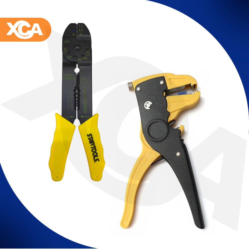 Alicate Descascador Desencapador de Fio Automático profissional Kit De 0,75 A 6,0mm em Oferta na Shopee