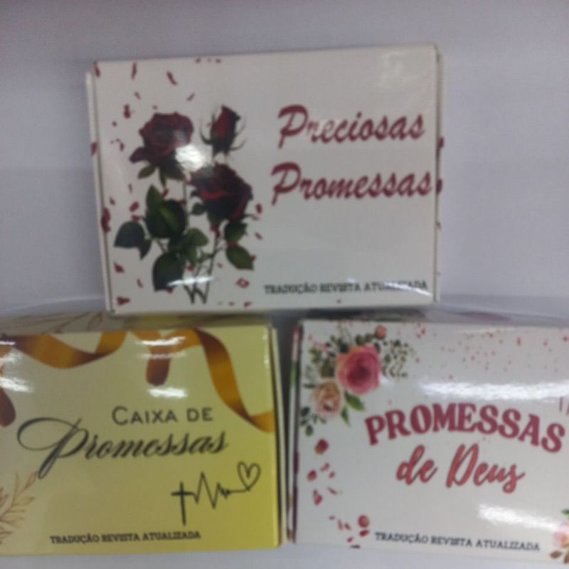 caixa de promessas caixinha de promessas salmos versículos bíblicos caixa com 100 promessas lembrancinhas promessas