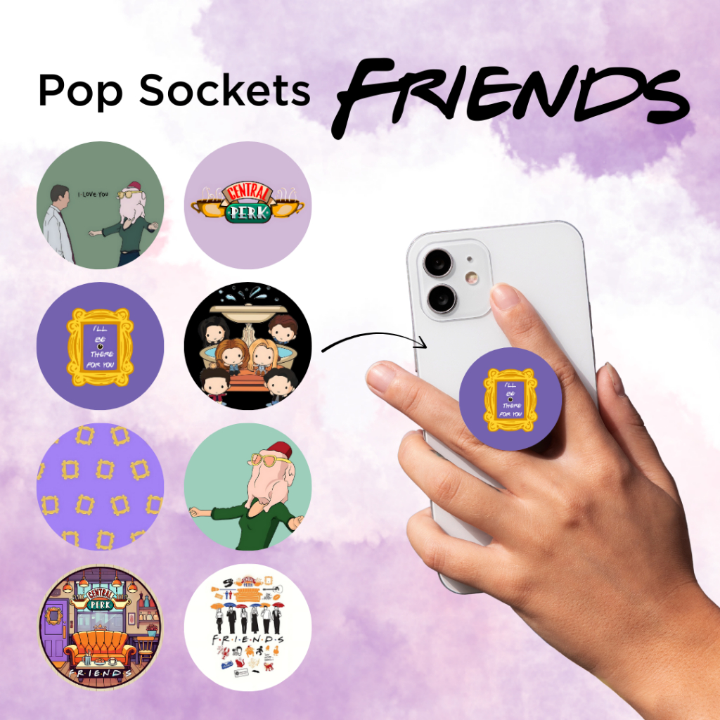 Pop Socket Personalizado Friends em Oferta na Shopee