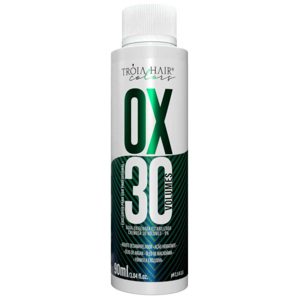 Ox Profissional Emulsão Reveladora 30 Volumes 90ml - Troia Hair em Oferta na Shopee