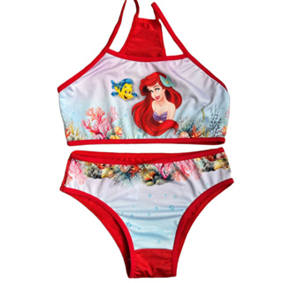 Conjunto Infantil Biquini Feminino Para Meninas Sublimado Biquini Estampado desenhos presente natal em Oferta na Shopee