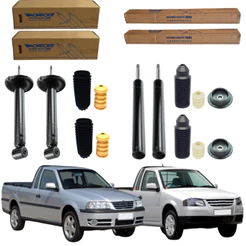 KIT 4 AMORTECEDOR SAVEIRO G3 G4 2001 A 2009 MONROE + KIT