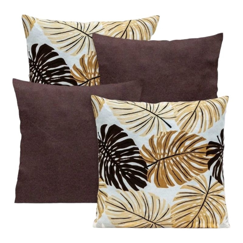 kit com 2 peças de capa  almofadas 60x60.