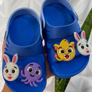 Sandália Papete infantil Bolo fofo Personagens em Oferta na Shopee