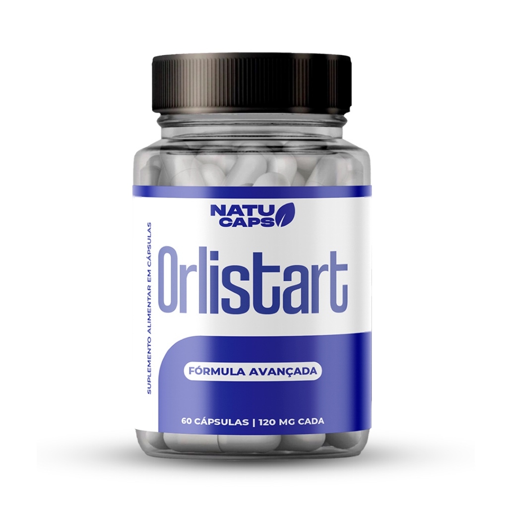 Orlistart Blue  - 60 Cápsulas por Pote - Fórmula Avançada.