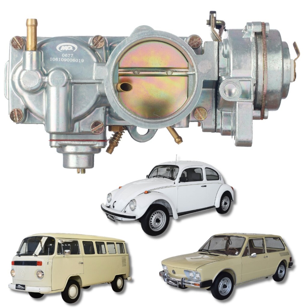 CARBURADOR VW BRASILIA 1600 1975/ KOMBI FUSCA VARIANT ESQUERDO em Oferta na Shopee