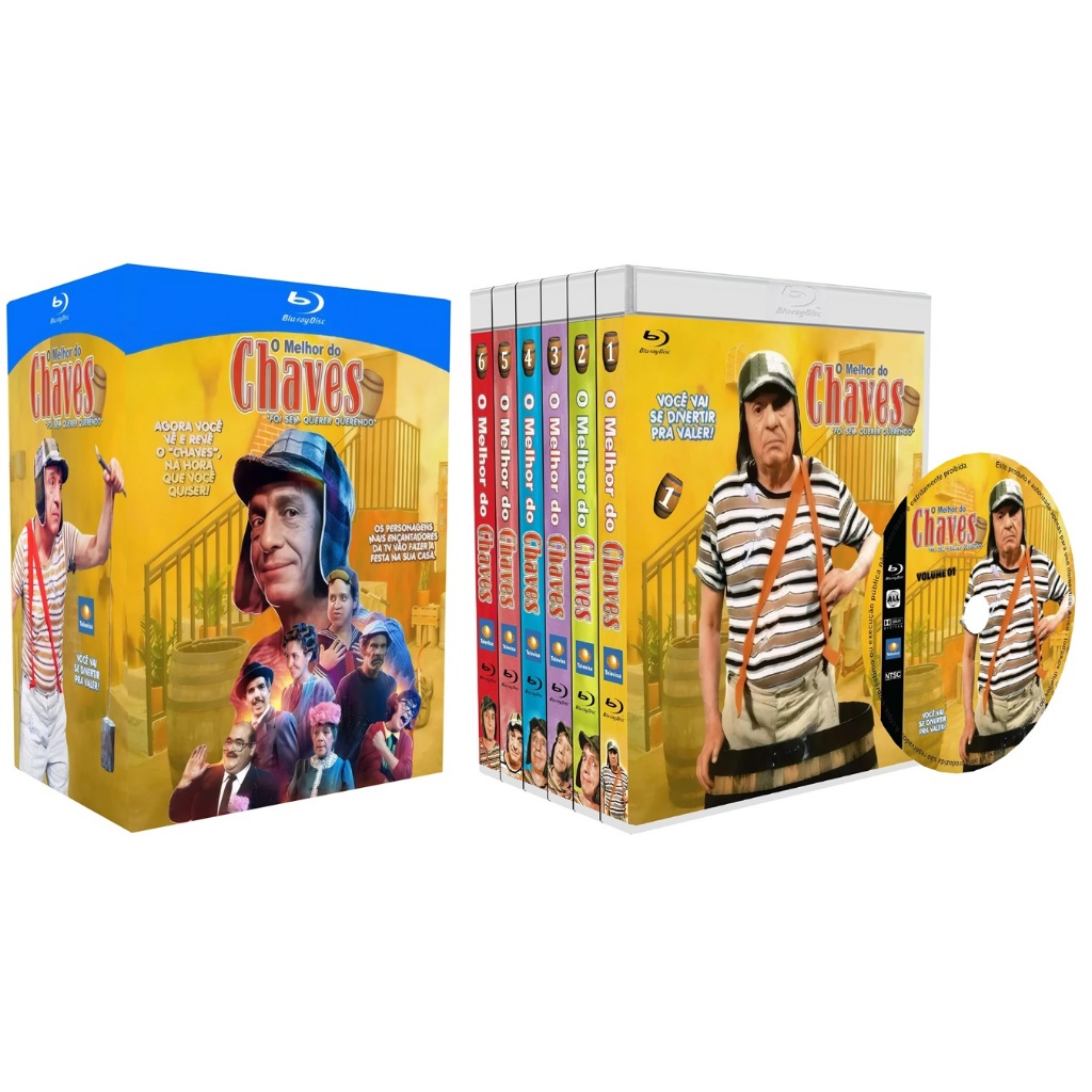 Box Dvd Todos Episodios Chaves: Onde Comprar | BuscaProdutos