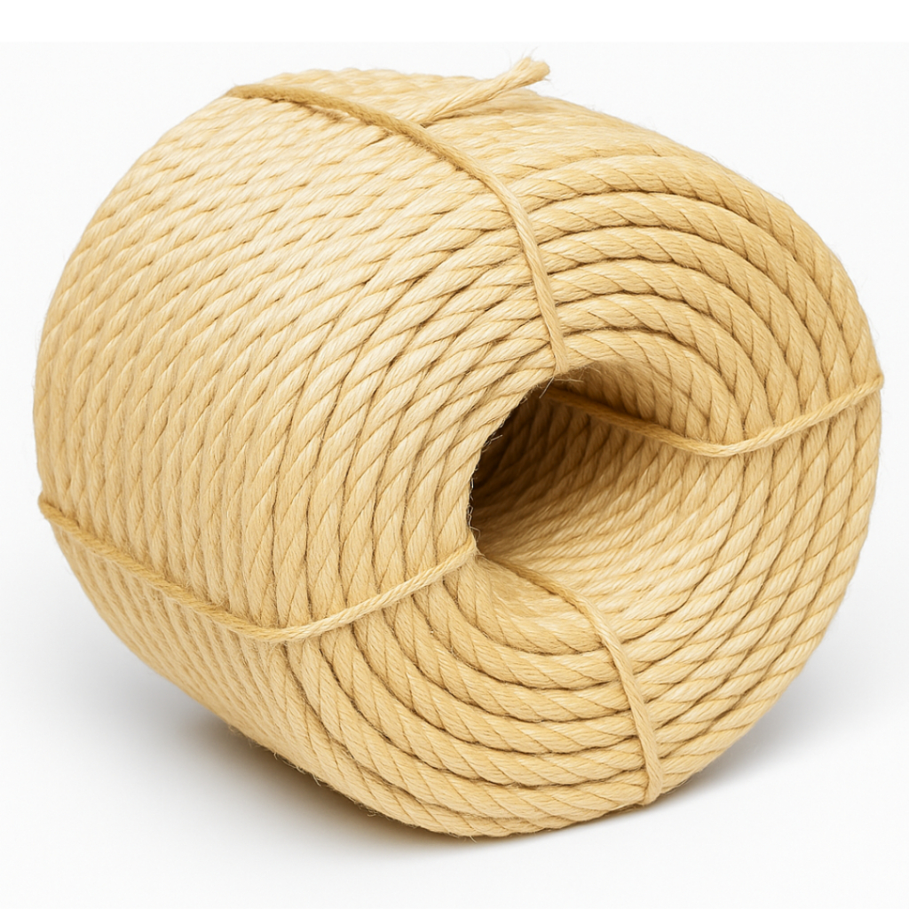 Corda Sisal 10mm 10 Metros Rasada Arranhador Gato Artesanato em Oferta na Shopee