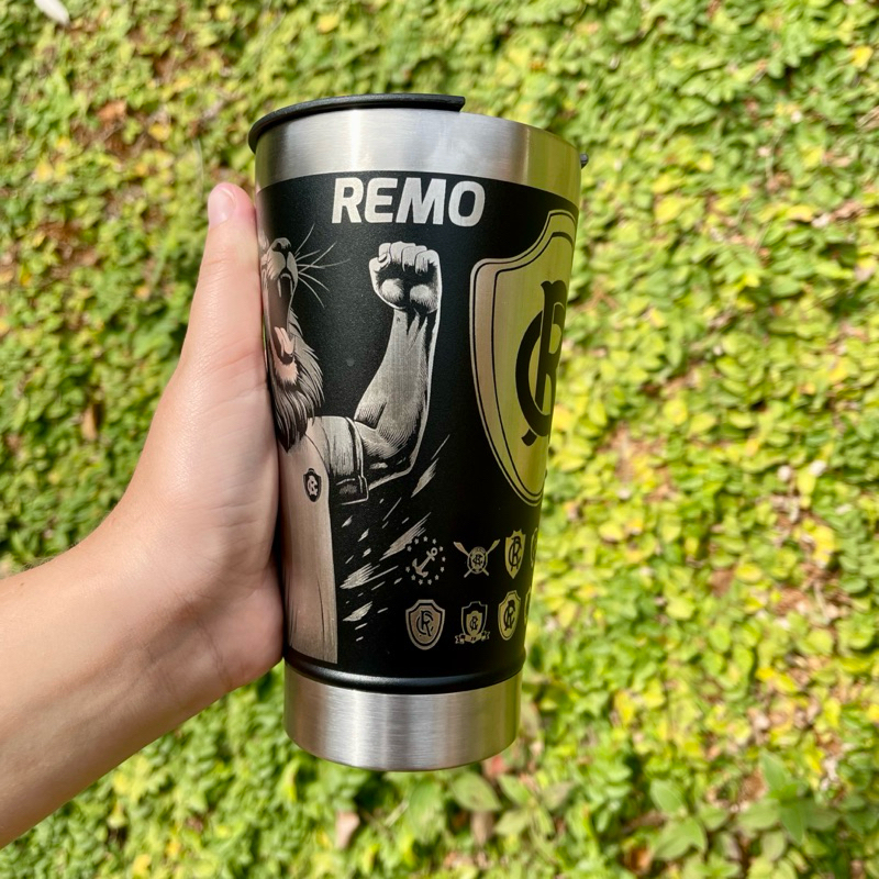 Copo Térmico  Personalização em 360 Graus CLUBE REMO 473 ML Personalizado Time em Oferta na Shopee