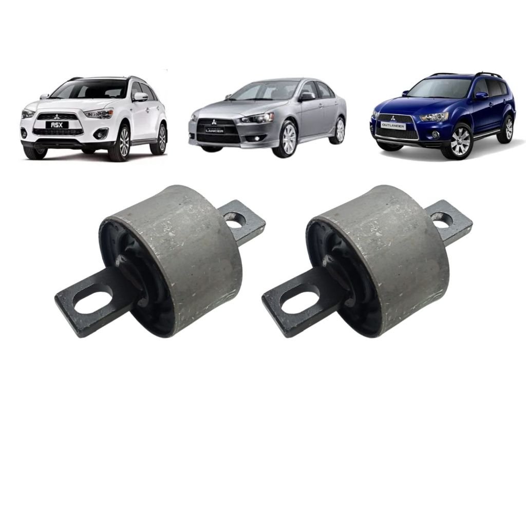 Par Bucha Facão Tensor Braço Traseira Asx Lancer Outlander