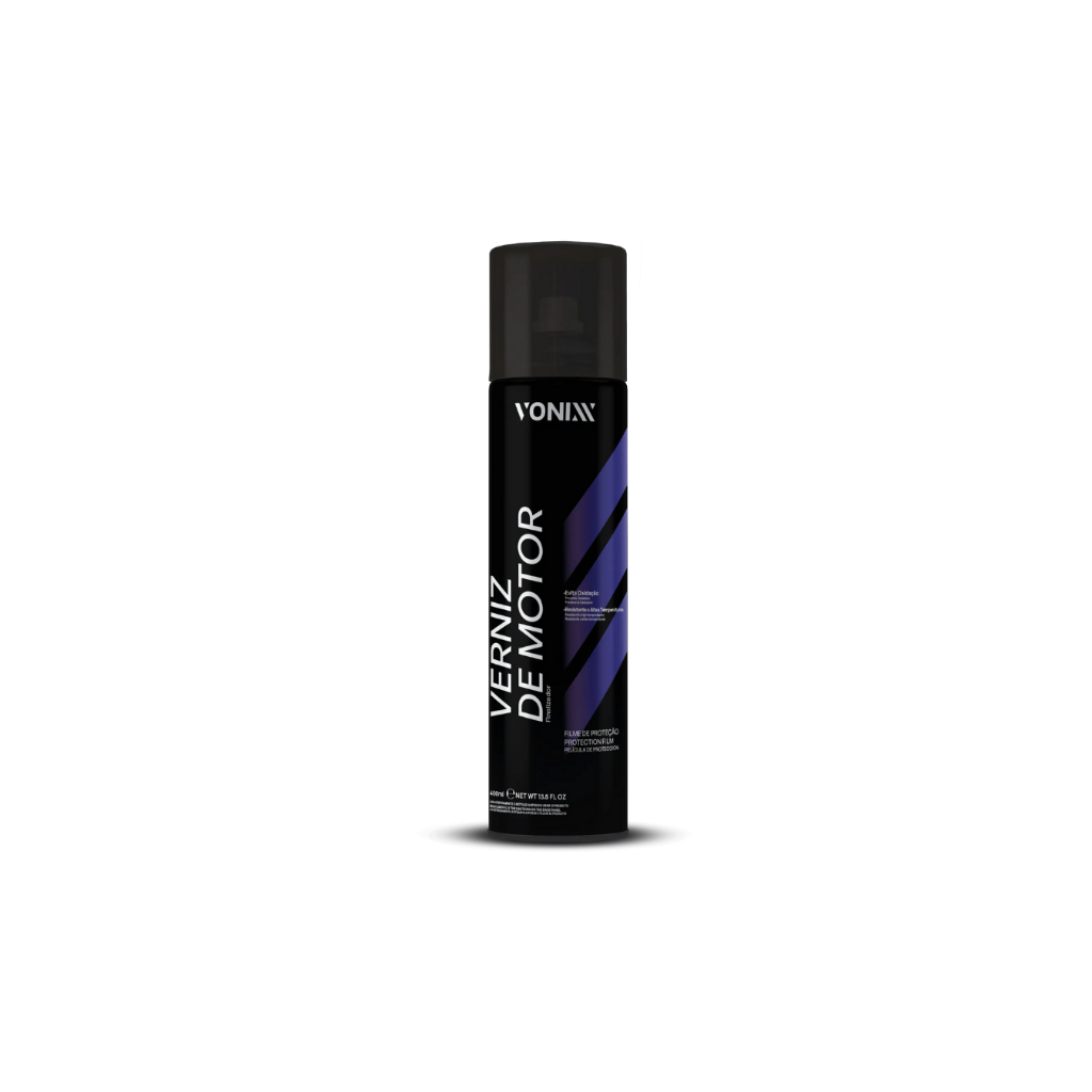 Verniz De Motor Automotivo Aerosol Spray Renova Brilho Intenso Original Vonixx 400ml