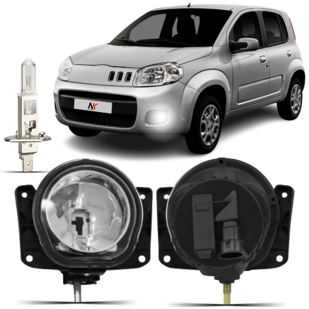 Farol Milha Uno Vivace Essence Way 2011 2012 2013 2014 2015 + Lampada