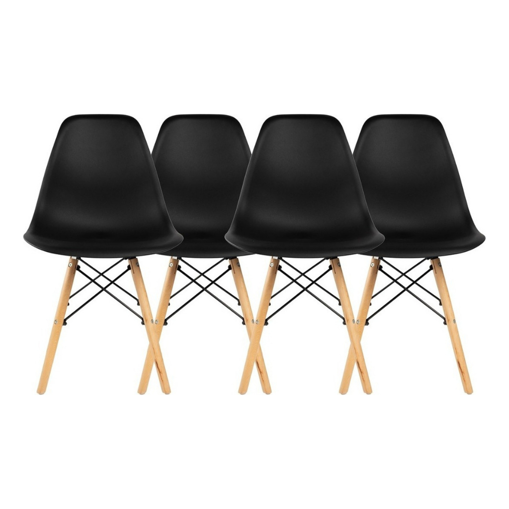 Promoção 4 Cadeira Preta P/ Escritório E Área Gourmet - Garanta Sua cadeira Da Promoção !