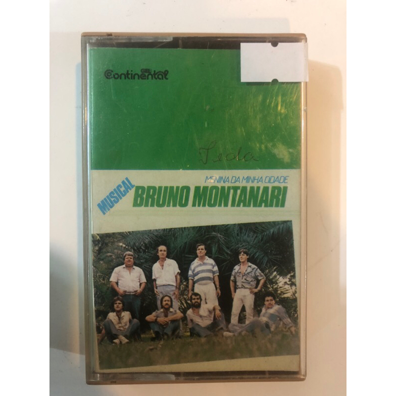 Fita K7 Bruno Montanari - Menina Da Minha Cidade Bandinha Estandar