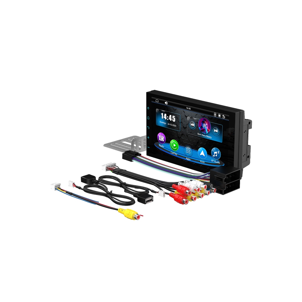 Multimidia Faaftech Connect Media FT-MM-CM7 7 Polegadas 2 Din Mp5 Carplay Android Auto Waze Spotify em Oferta na Shopee