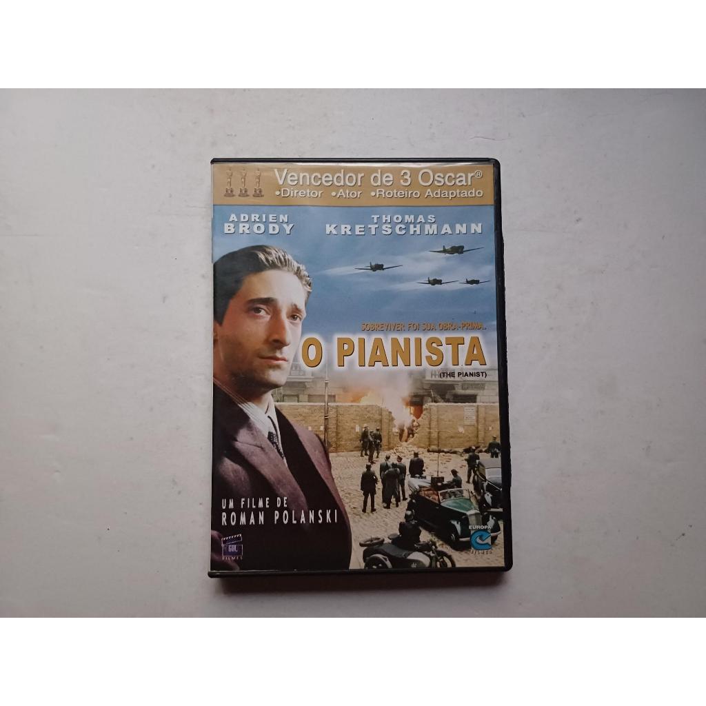 dvd O Pianista - um filme de Roman Polanski com Adrien Brody e Thomas Kretschmann