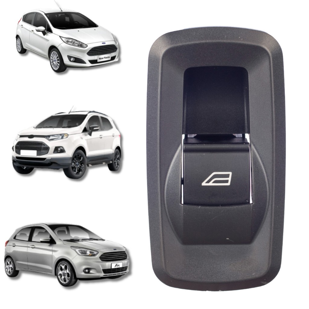 BOTÃO INTERRUPTOR DE VIDRO ELÉTRICO FORD KA 2014/2017