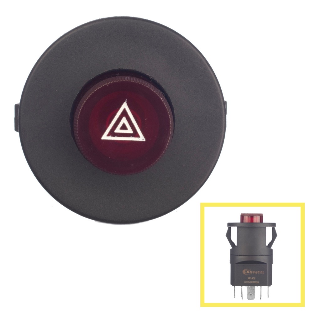 BOTÃO INTERRUPTOR DE PISCA ALERTA MERCEDES CAMINHÕES ATÉ 1987 em Oferta na Shopee