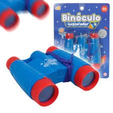 Binóculo Infantil Brinquedo de Plástico Lembrancinha de Aniversário  EXPLORADOR  11X10X3,5CM