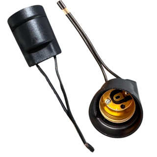 Kit 5 Soquetes Com Rabicho Para Lâmpadas Bocal E-27 em Oferta na Shopee