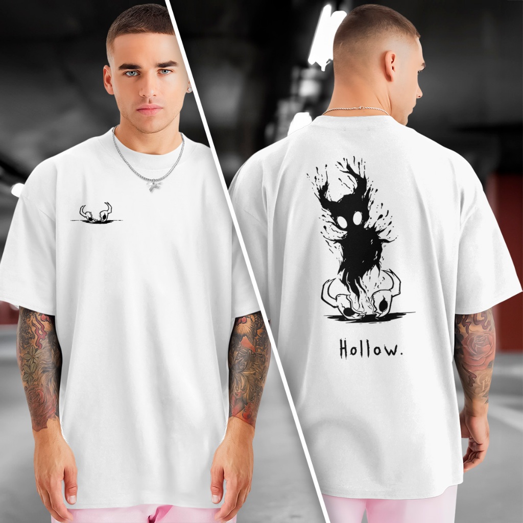 Camiseta FANTASMA HOLLOW  Streetwear Masculina Manga Curta