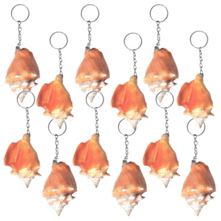 12 Chaveiros de Conchas do Mar Praia Artesanal para Lembrancinhas Decoração em Oferta na Shopee