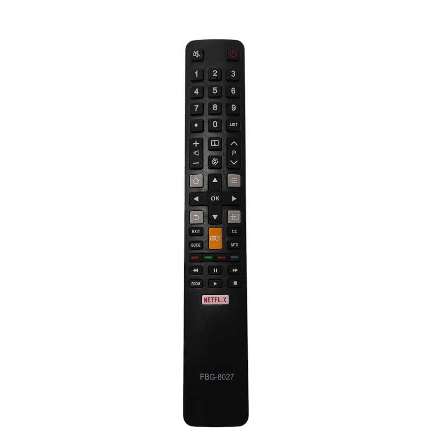 Controle Remoto Smart Tv Semp Tcl 32 42 43 49 55 65 Led Hd FBG-8027