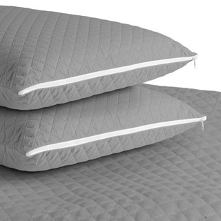 Kit 2 Capa Porta-Travesseiro Impermeável – Proteção Eficiente com Conforto