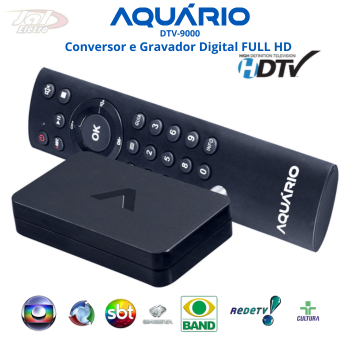 Conversor Digital  para tv Aquário original DTV-9000