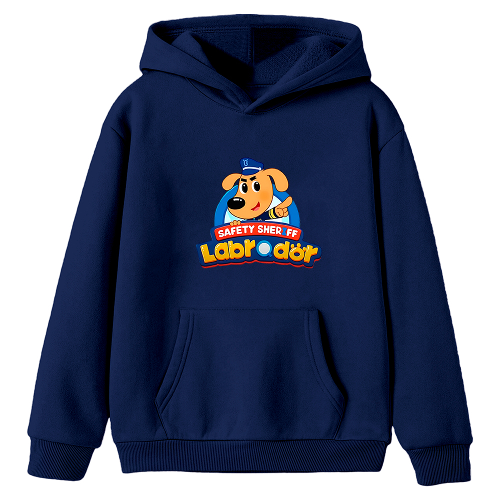 Moletom Infantil Desenho Detetive Labrador Animado Dobie Papillon Canguru