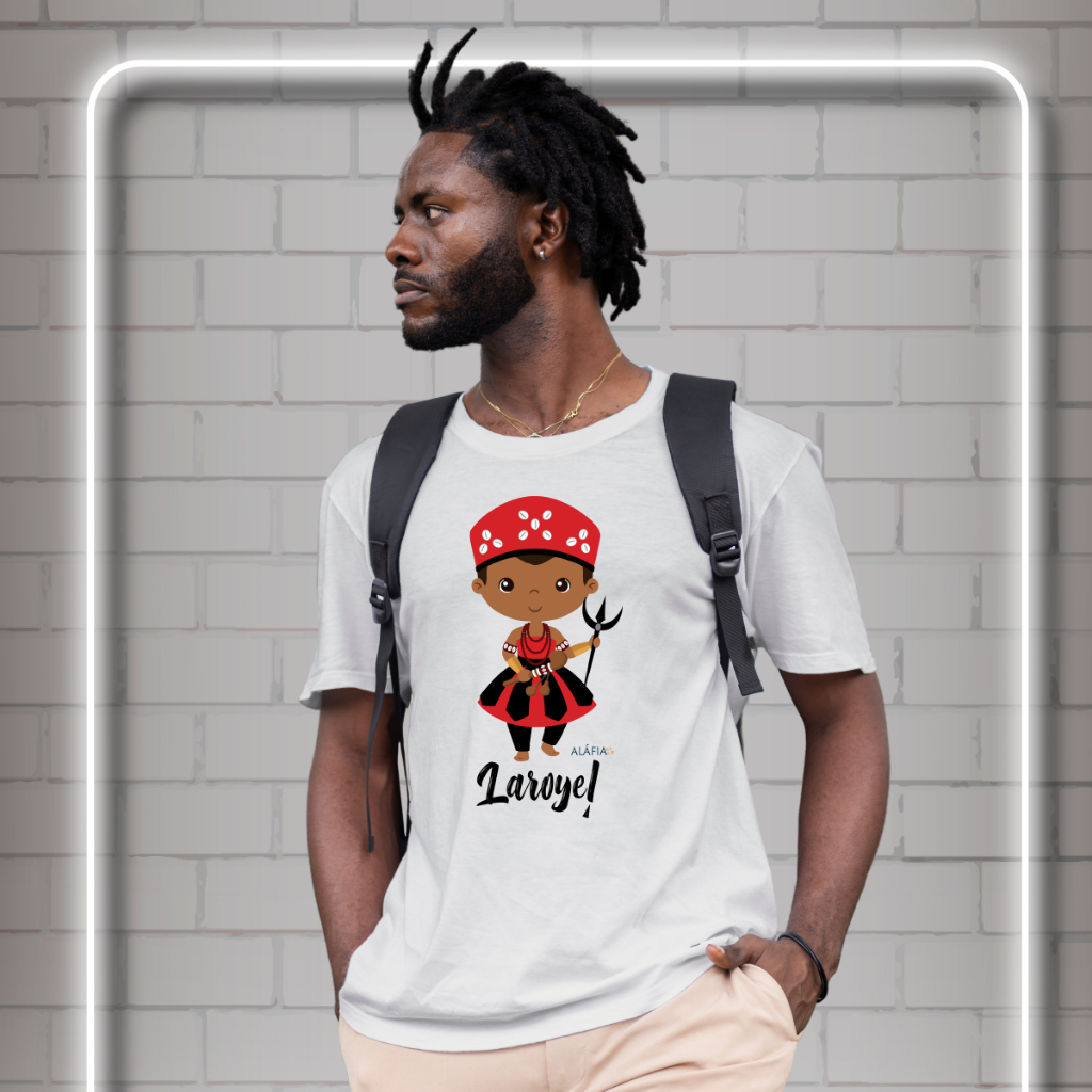 Camisa - Orixá Cute - Exu Bará Esu Legba Pambu Njila