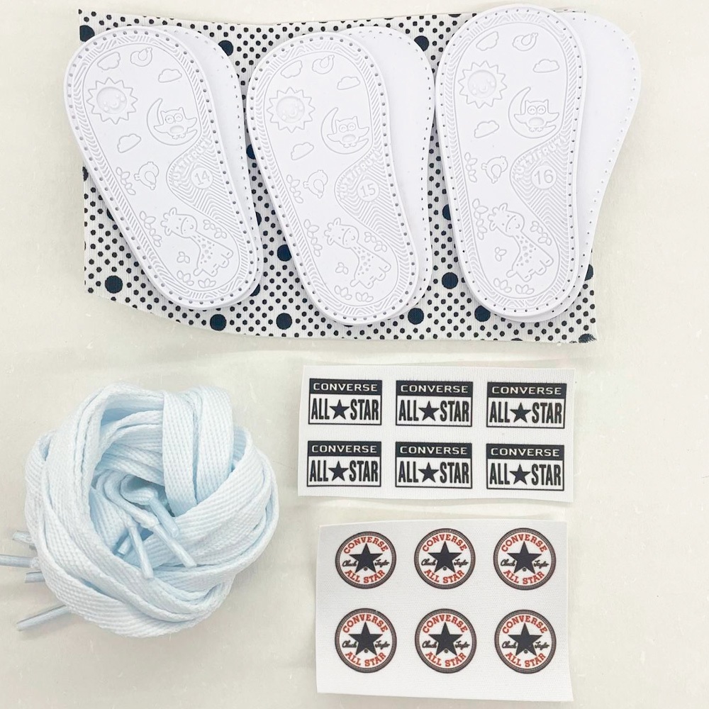 KIT INICIANTE SOLINHA CROCHE - 3 PARES