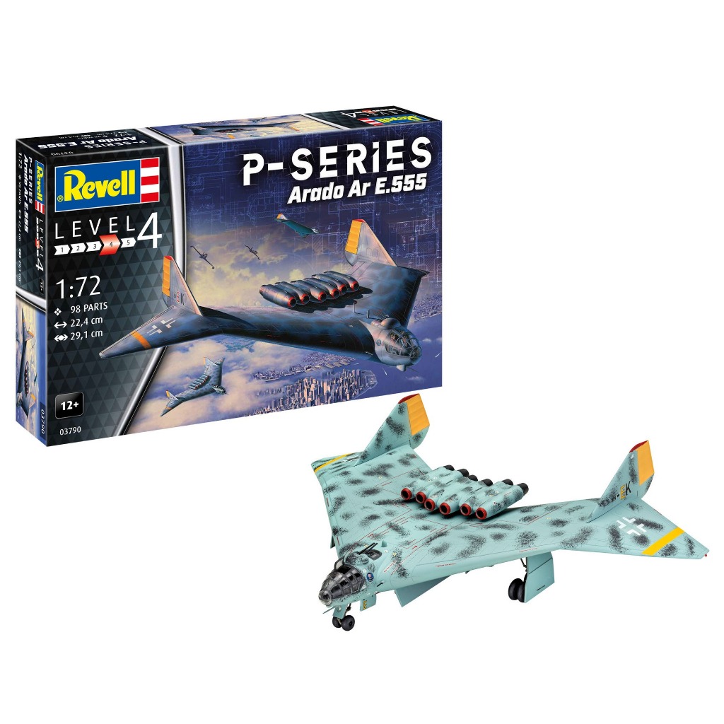 Revell 03790 P-Series Arado AR E.555 1/72
