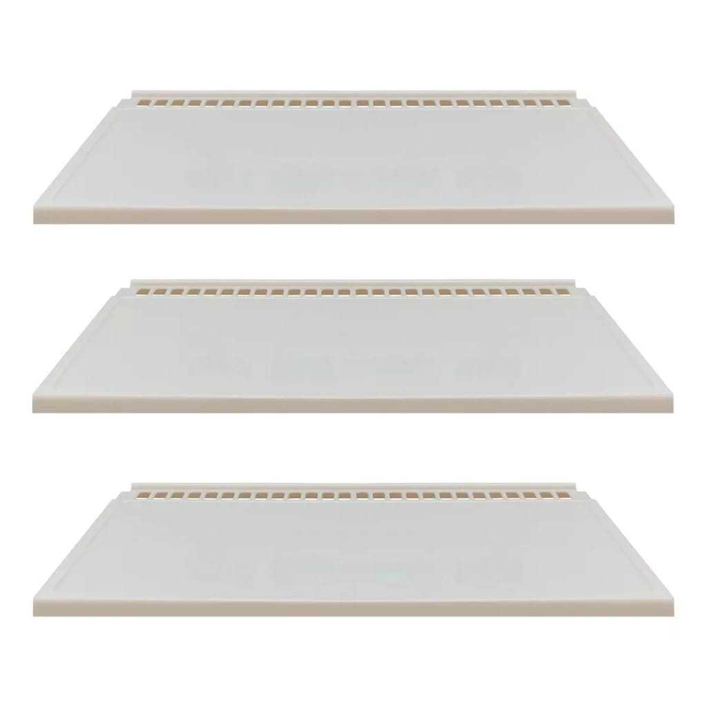3 Prateleiras Acrílico Grades de Geladeira Continental Copacabana Refrigerador Kdn42 Kdn43 Kdn44 Kdn46