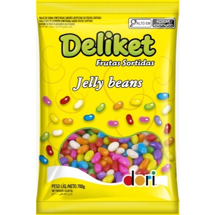 Deliket Frutas Sortidas 700g - Dori em Oferta na Shopee