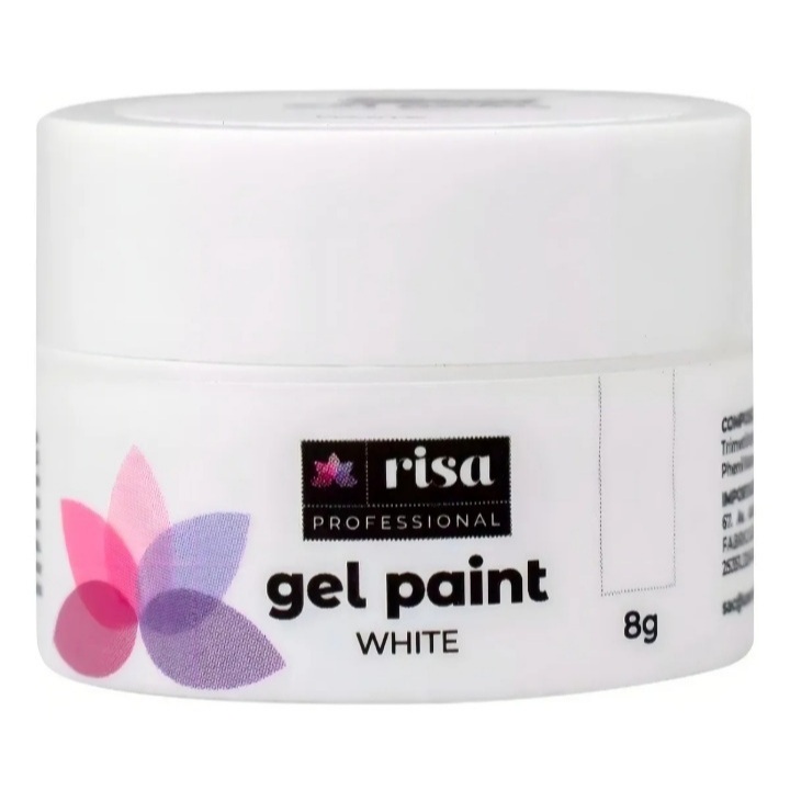 Gel Paint Risa decoração unha Gel / UV 8g em Oferta na Shopee
