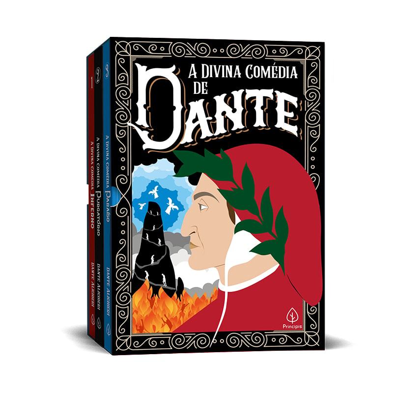 Box com 3 Livros | A Divina Comédia
