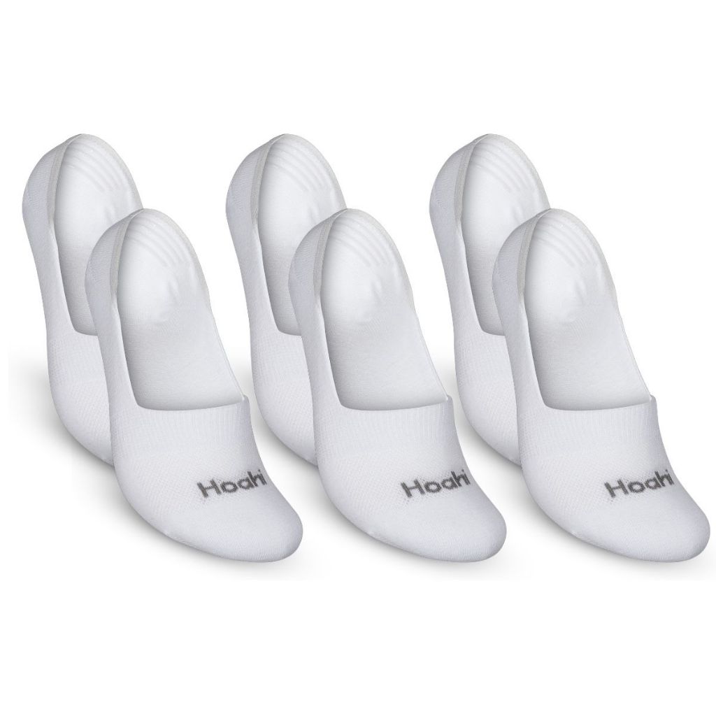 Kit 3 Pares Meias Sapatilha Com Silicone Meia Invisível Hoani