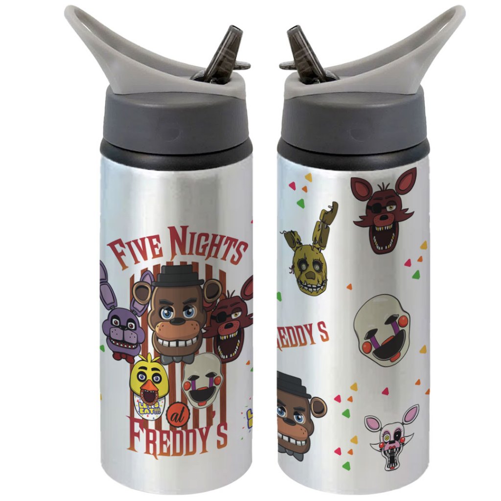 Garrafa Five Nights at Freddy’s Squeeze em Oferta na Shopee