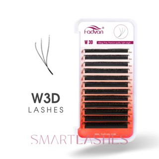 Cílios Fadvan W3D  W 3d (volume egípcio) Curvatura D para Extensão de Cílios em Oferta na Shopee