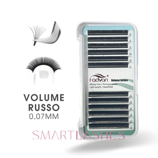 Fadvan Extensão de Cílios Volume Russo Clássico Curvatura D 0.07mm em Oferta na Shopee