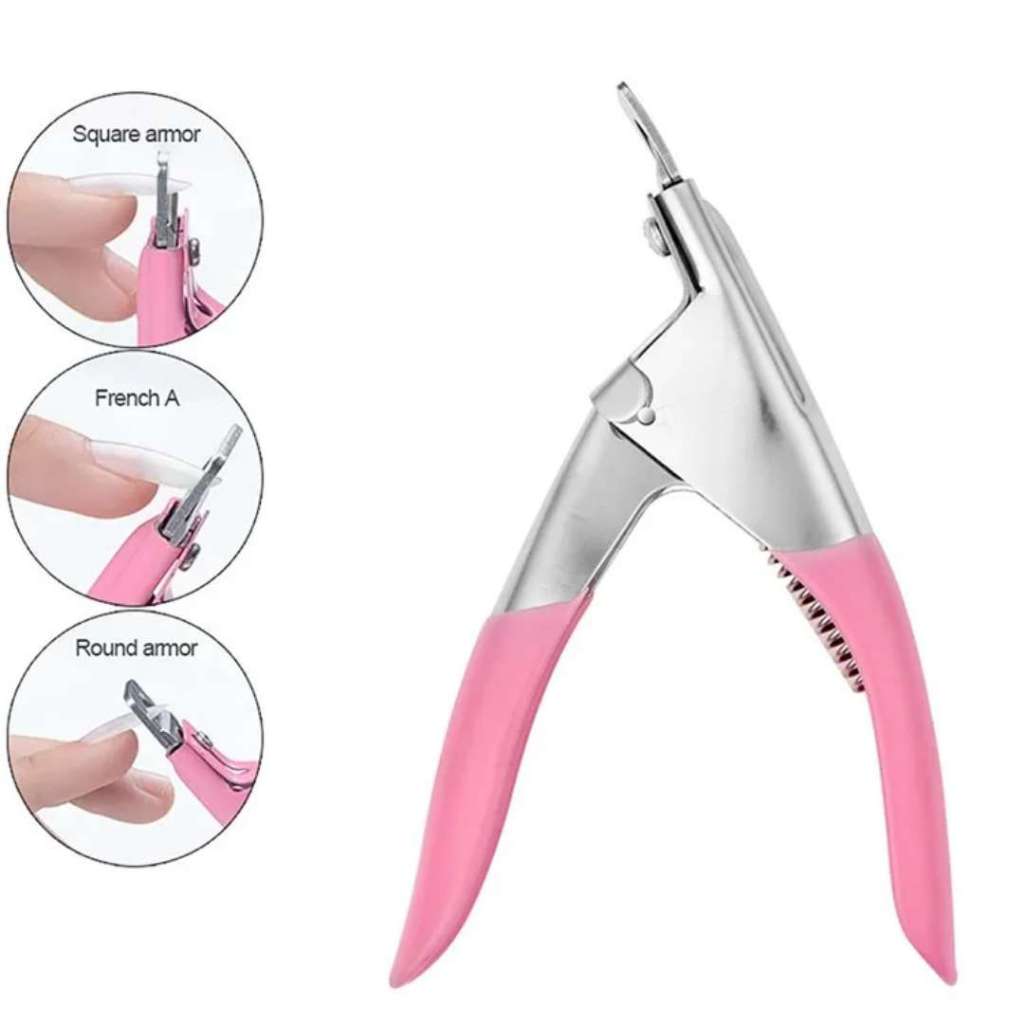 Alicate Cortador Unha Postiça Gel Tips Acrílica Acrigel~c&s bazar~ em Oferta na Shopee