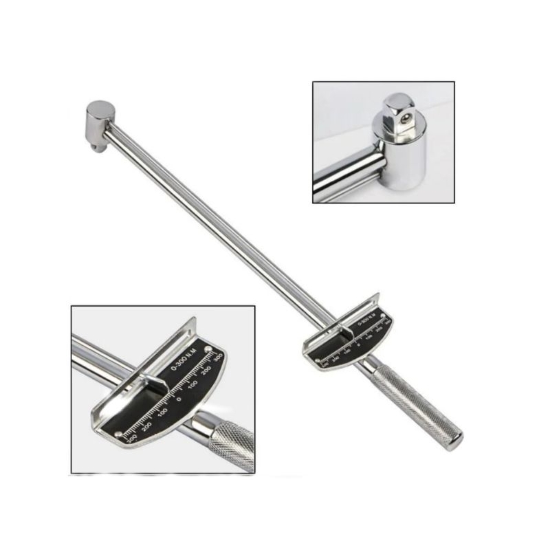 Torquímetro de vareta para soquete 1/2 0-300 nm 0kg até 30kgs em Oferta na Shopee