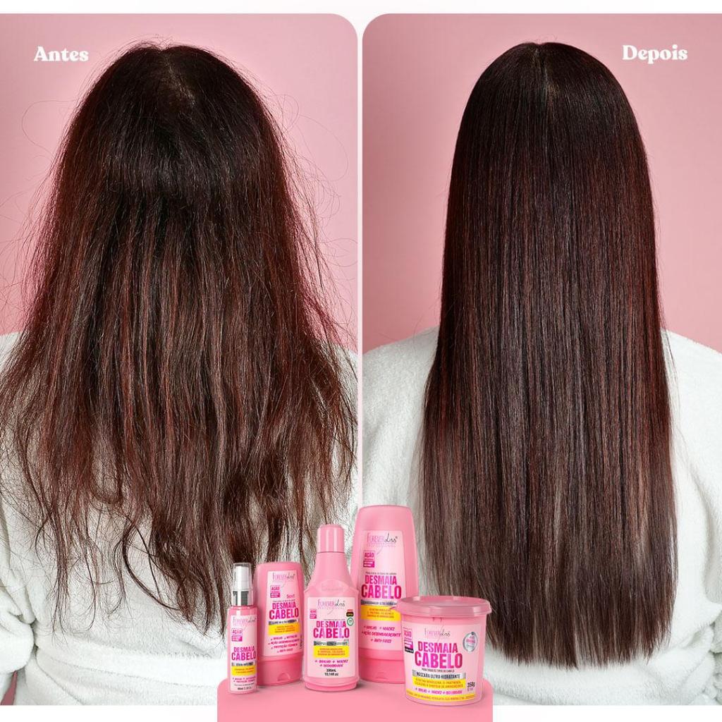 Detalhes do Leave-in Desmaia Cabelo 5 em 1 Forever Liss 140g