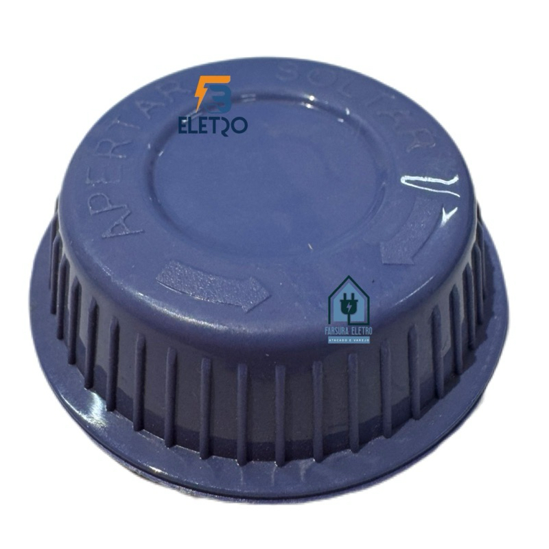 Porca De Travar a Hélice para os Ventiladores Mondial 30cm 40cm 50cm ( Botão Azul )