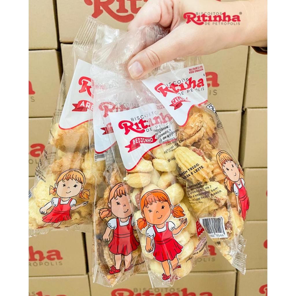 KIT 20 Pacotes de Biscoito Amanteigados de Petrópolis o mais vendido! - ESCOLHA SEU SABOR!