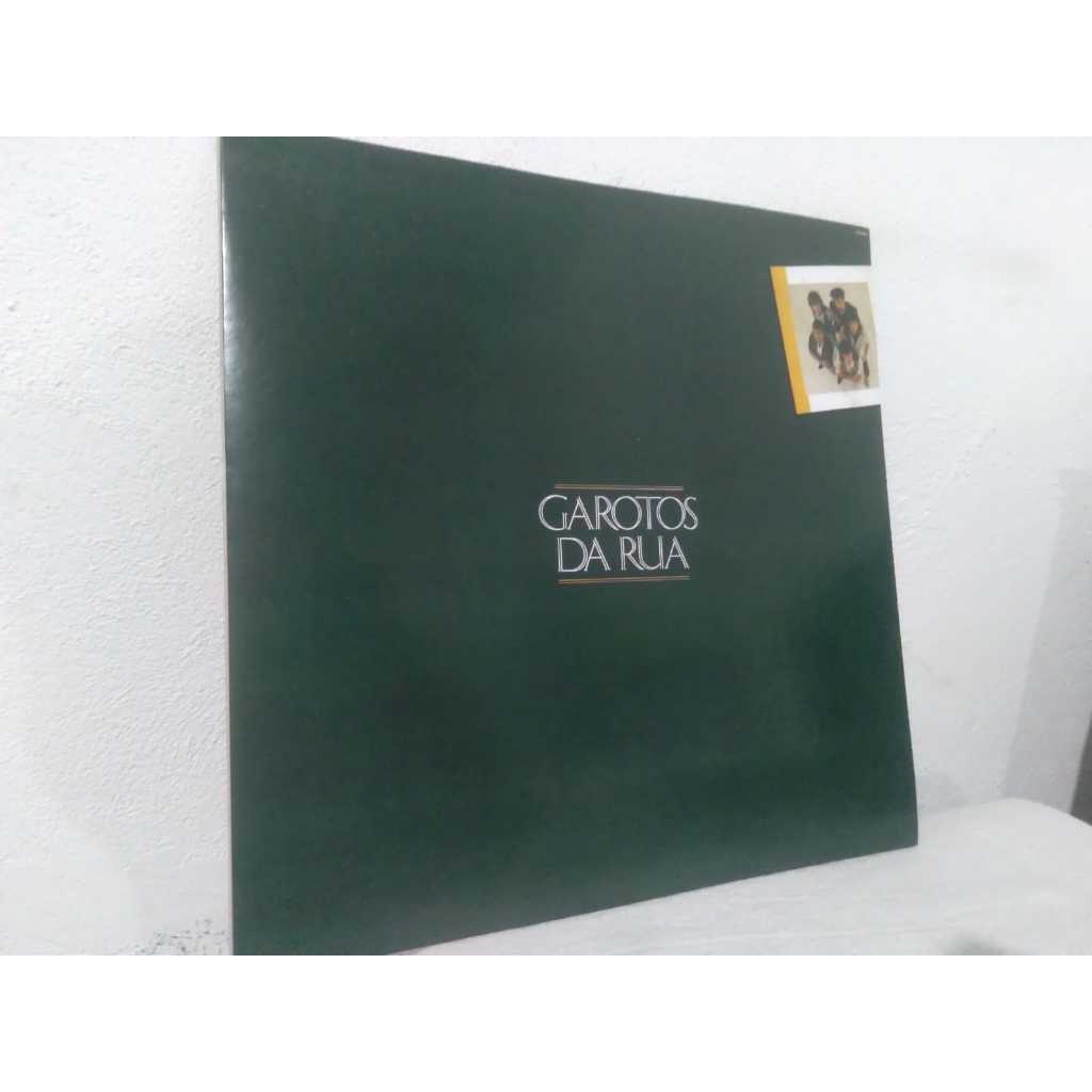 LP Garotos da Rua - 1987 - Capa refeita e encarte refeito - Rock Gaúcho