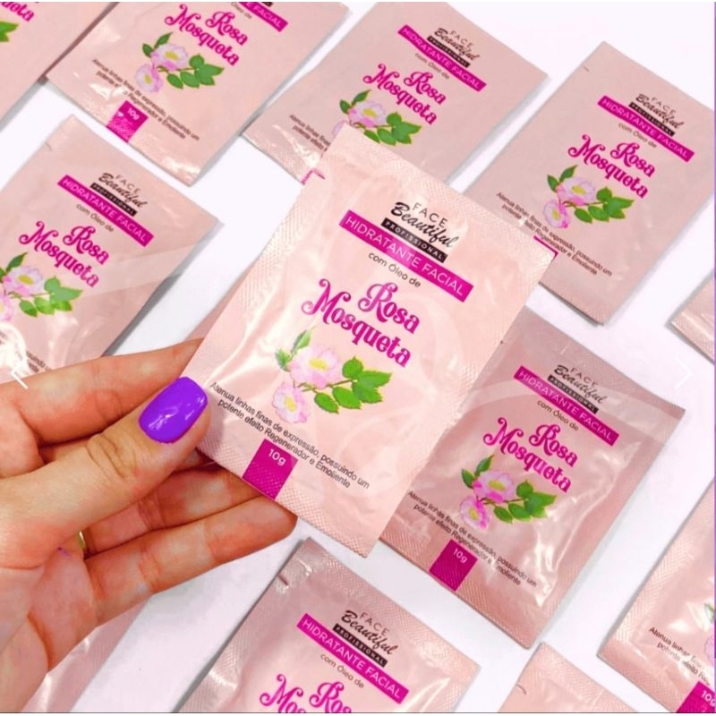 hidratante de rosa mosqueta skincare kit 3 unidades