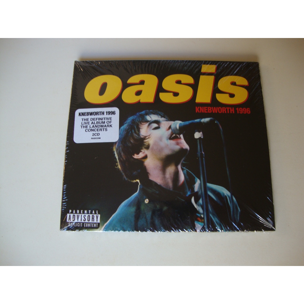 Cd Duplo - Oasis - Knebworth 1996 - Importado, Lacrado